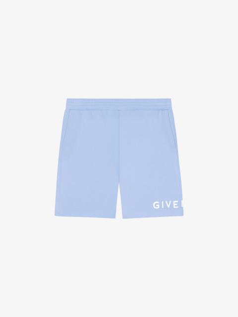 GIVENCHY ARCHETYPE BERMUDA SHORTS IN FLEECE