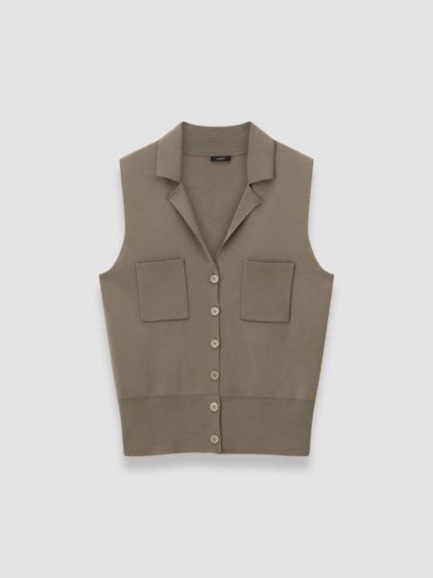 Milano Knit Stretch Vest