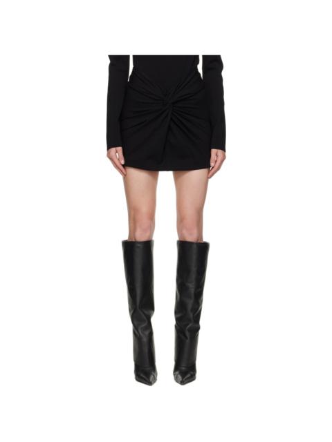 Black Barina Miniskirt