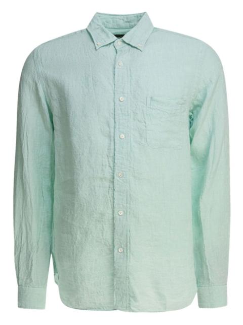 textured linen shirt