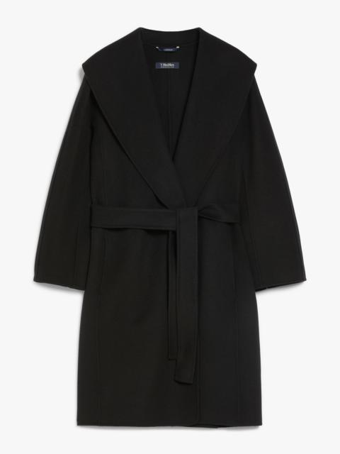 MESSI Double-faced wool robe coat