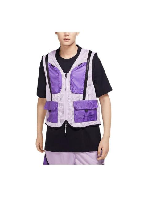 Air Jordan 23 Engineered Utility Cargo Vest 'Purple' DM1387-530
