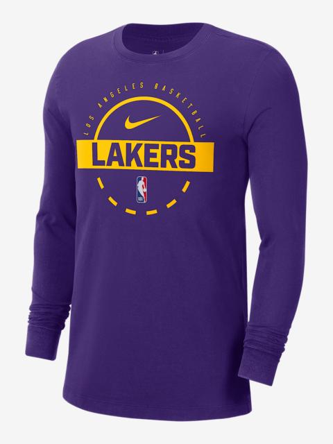 Los Angeles Lakers Men's Nike NBA Practice Long-Sleeve T-Shirt