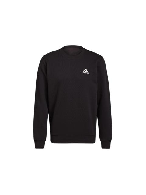 adidas Essentials Fleece Sweatshirt Black/White