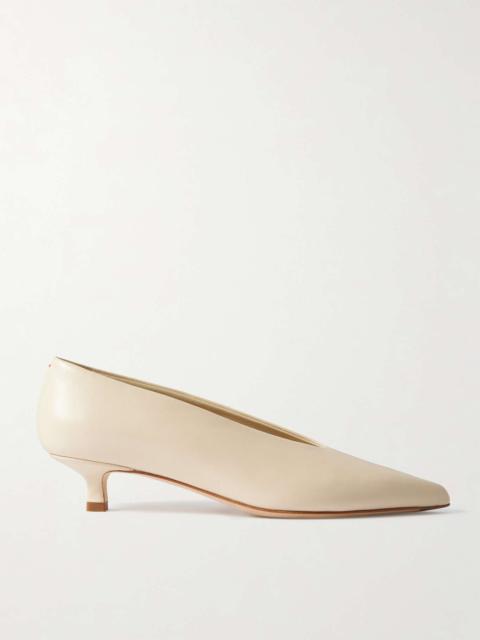 Clara leather pumps