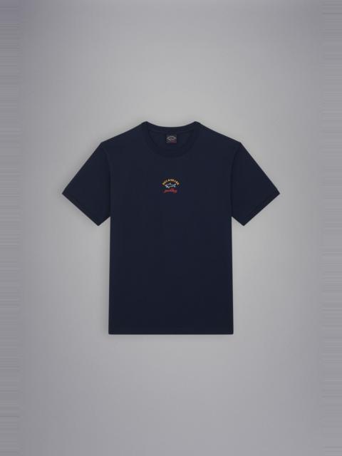 COTTON T-SHIRT WITH GRAPHIC PRINT