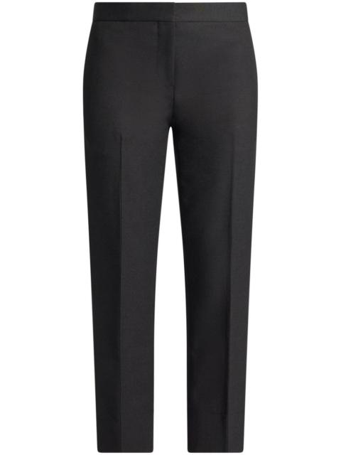 tailored cropped trousers
