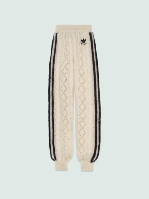 adidas x Gucci mohair knit jogging pant