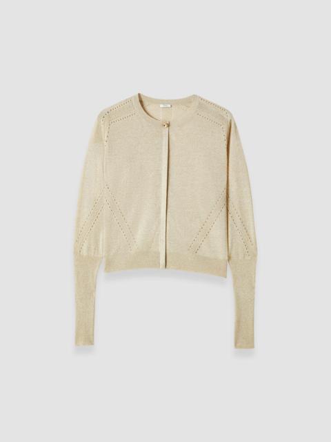 Tasse Lurex Knit Cardigan