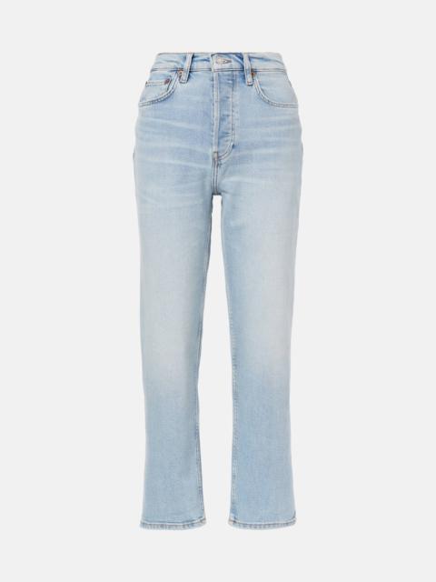 70s Stove Pipe low-rise straight jeans