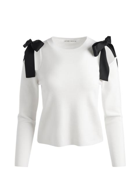 DARA SHOULDER SLIT PULLOVER