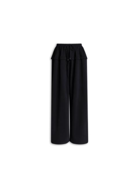 PEPLUM FLEECE PANTS