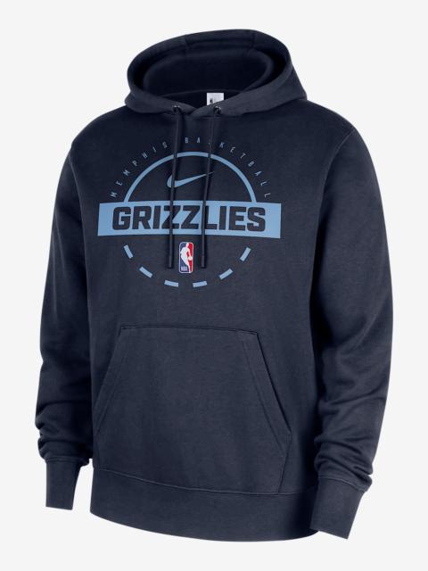 Memphis Grizzlies Club Men's Nike NBA Practice Pullover Hoodie