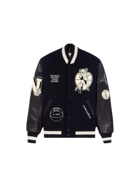 Aime Leon Dore x New Balance Varsity Jacket Navy
