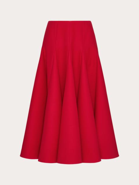 CREPE COUTURE MIDI SKIRT