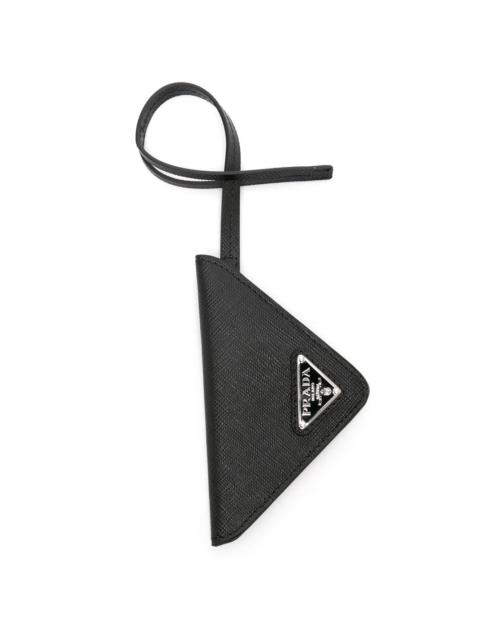 triangle logo luggage tag