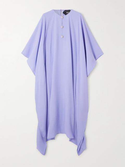 Carthage Crystal-embellished Crepe Gown