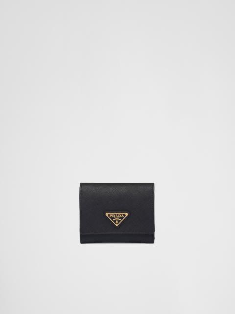 Small Saffiano leather wallet