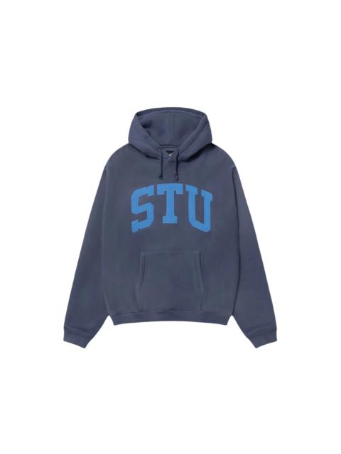 Stussy Stu Relaxed Hoodie Blue