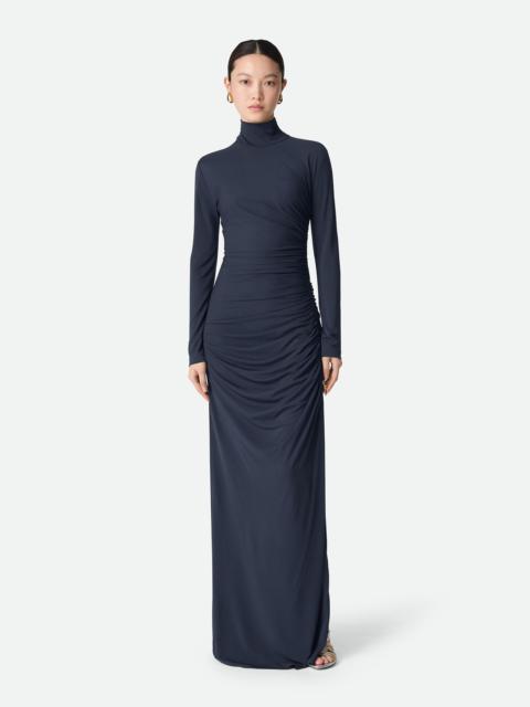 Crepe Viscose Jersey Dress