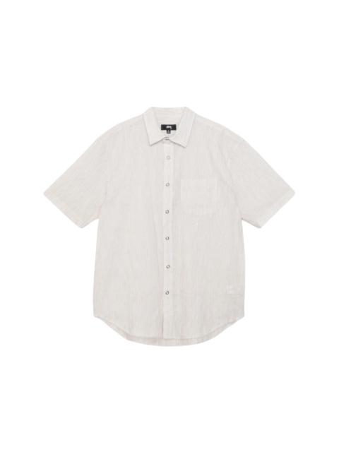 Stussy Wavy Striped Shirt White/Natural Stripes