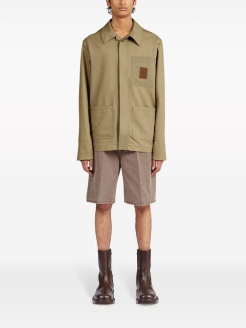 Washed five pocket trouser