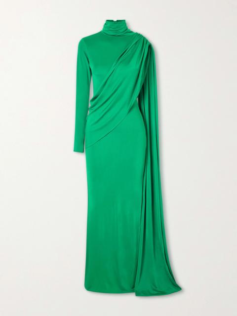 Aya High-neckline Gown