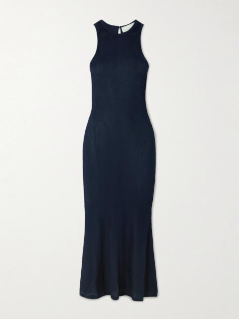 Joan Ribbed Jersey Midi Dress