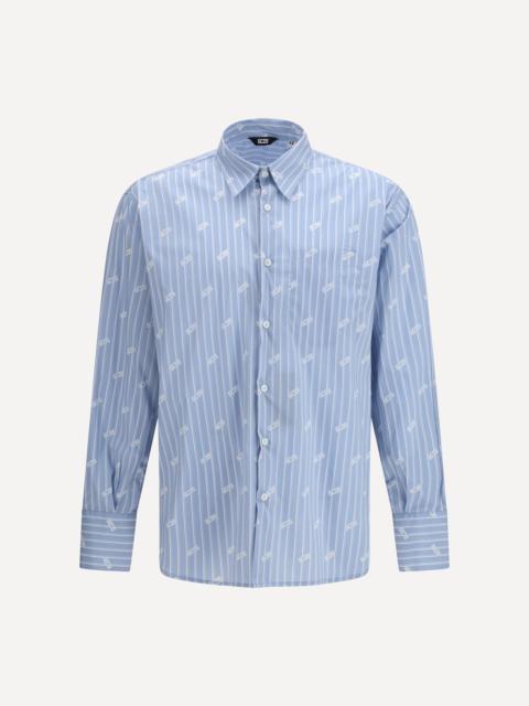 Pinstripe Logo Shirt