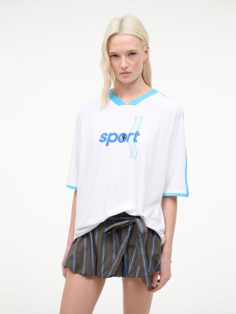 STAUD AXIS TOP WHITE