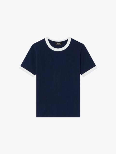 RINGER CROP T-SHIRT