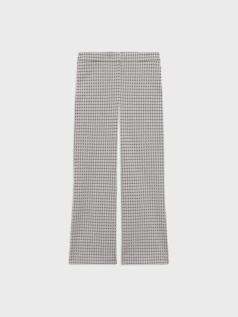 Kick Pant in Stretch Houndstooth Knit