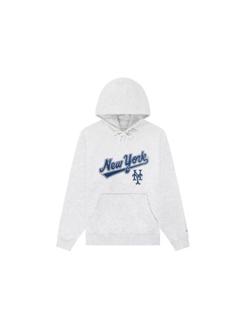 Aime Leon Dore x New York Mets Logo Hoodie Grey