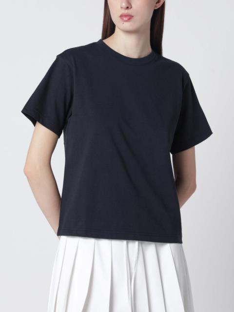 Navy blue cotton T-shirt