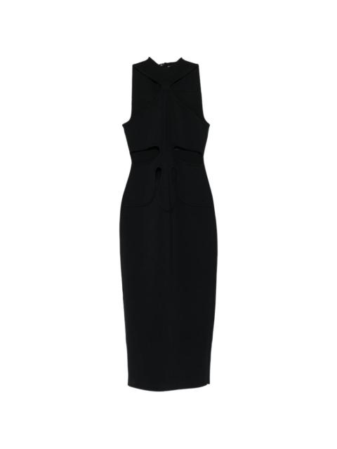 Baylee cut-out midi dress