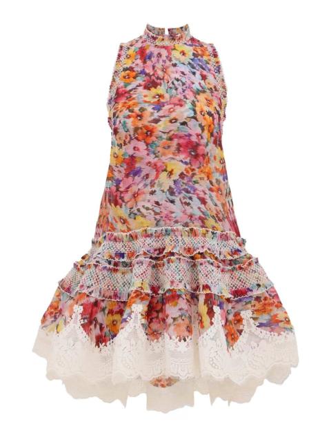 LUNA SHIRRED LANTERN DRESS