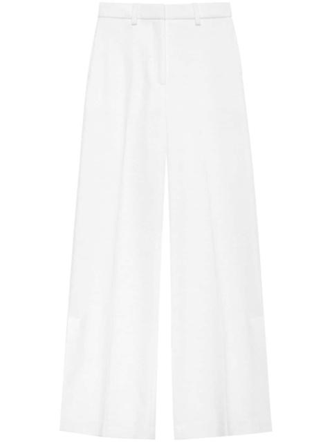 Lyra pressed-crease tailored trousers