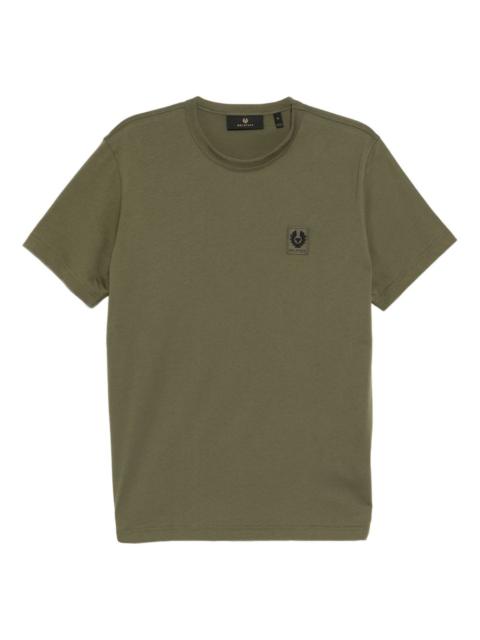 logo-patched T-shirt