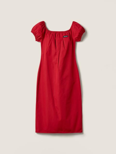 Poplin dress
