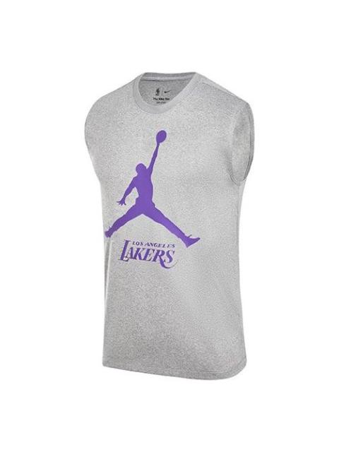 Air Jordan Nba Lakers Vest 'Grey Purple' FQ1979-063