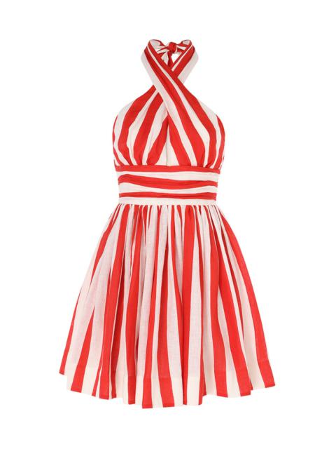 ALIGHT HALTER MINI DRESS