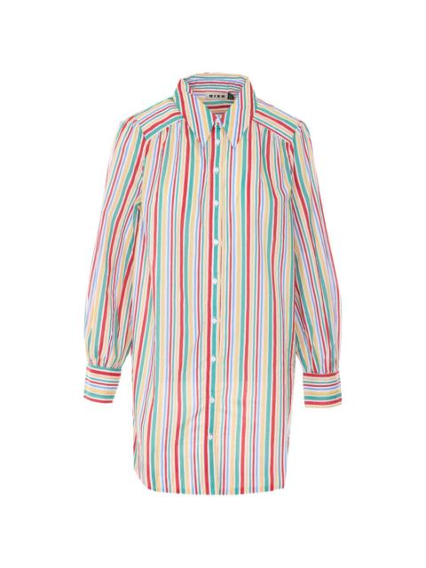 Ashlyinn striped long-sleeve shirt