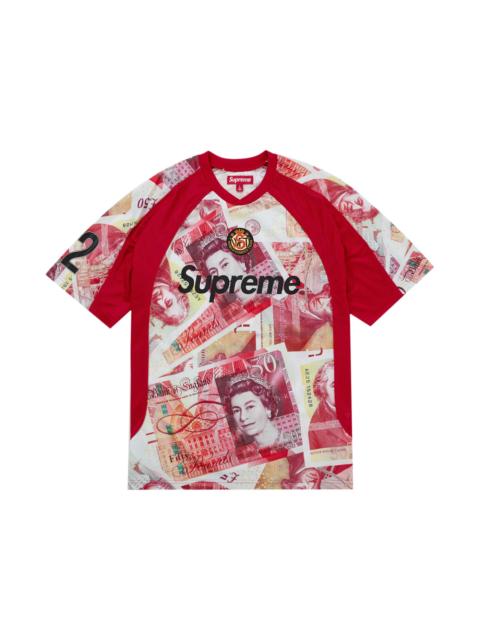 Supreme Pounds Soccer Jersey Red