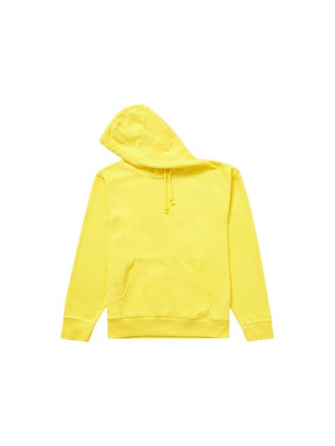 Supreme The North Face Pigment Printed Hooded Sweatshirt Yellow