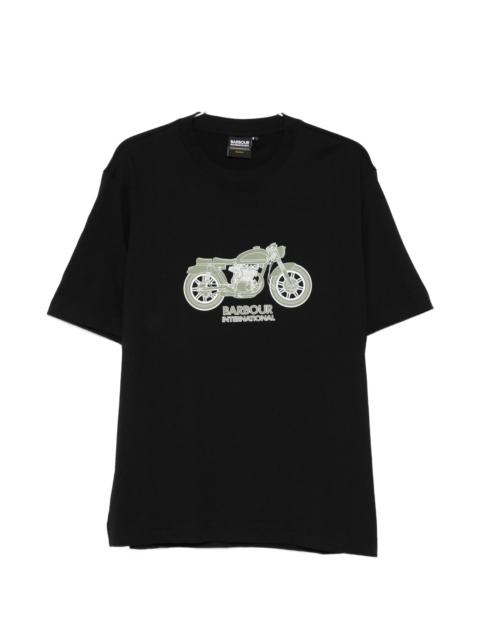 Barbour Motorcycle-graphic T-shirt