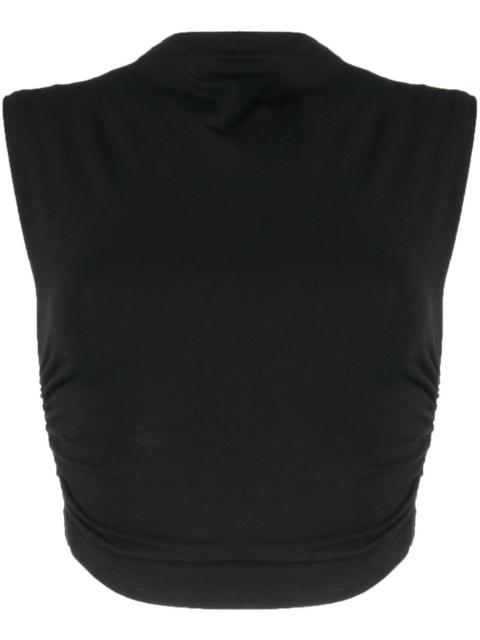 Lindy stretch-cotton top