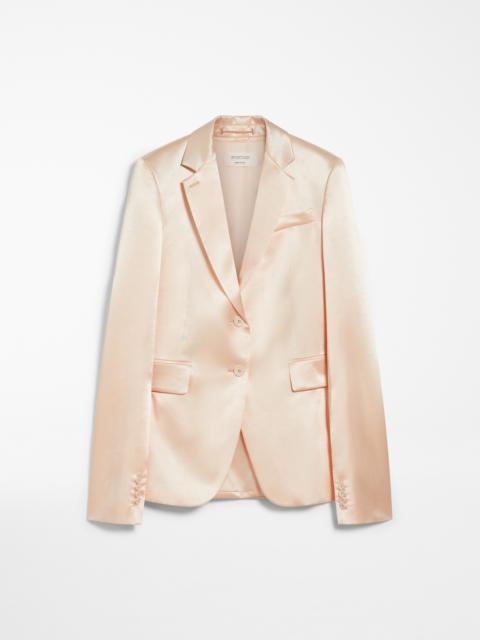 VOLANTE Washed satin blazer