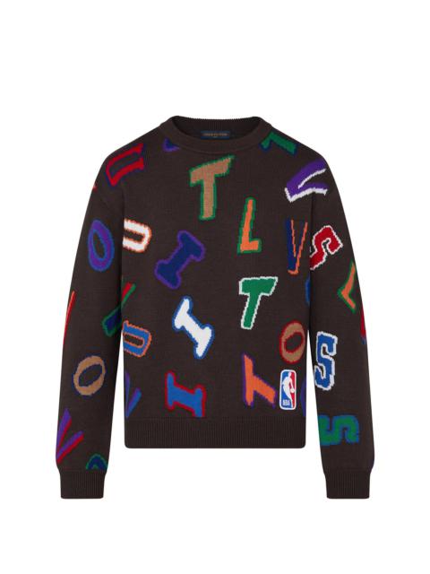 LVxNBA Letters Crewneck