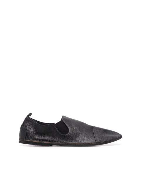 slip-on leather loafers