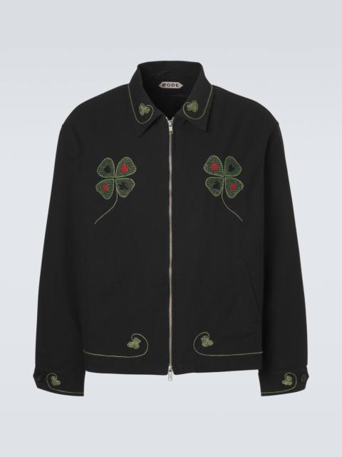 Lucky Draw cotton twill jacket